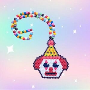 Clown Kandi Necklace